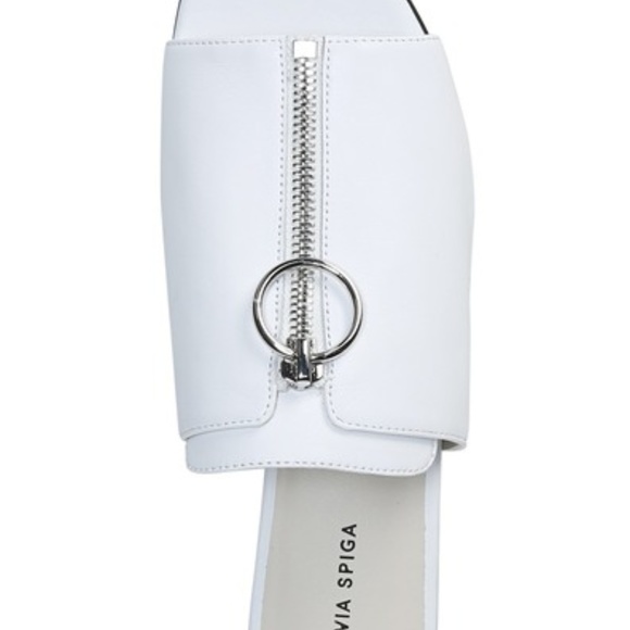 Via Spiga – Hope Slide Sandal Porcelain - Picture 4 of 7